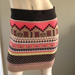 D.E.P.T. Multicolor Strech skirt Size M